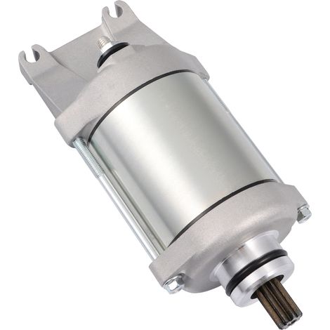 Starter assembly for KAWASAKI NINJA 650 EX650, short 9-tooth pinion, compatible with original factory starters.