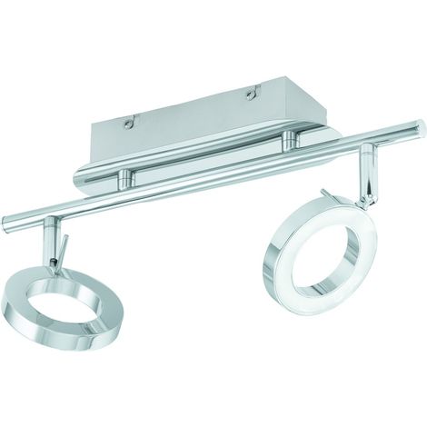 Lampe de plafond Naudella Chrome à deux lumières - 31359