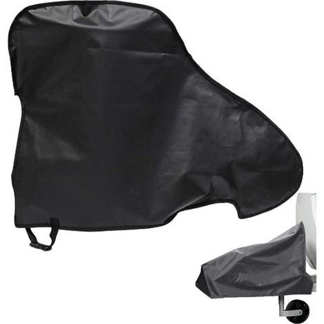 Housse universelle imperméable pour caravane et remorque - Protection robuste avec sangle réglable - Protection pour timon par tous les temps (1/4)