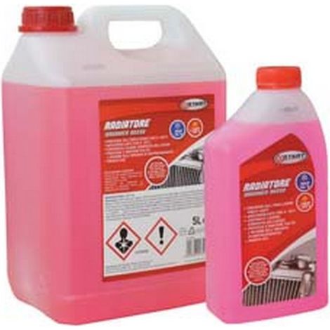 4PZ LIQUIDO PROTETTIVO ANTIGELO PER RADIATORI ROSSO - lt.5