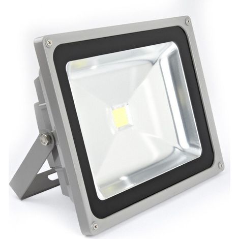 Projecteur Led étanche 20w Avec Support 50000hour Lumière Blanche Froide Ip65 (1/2)