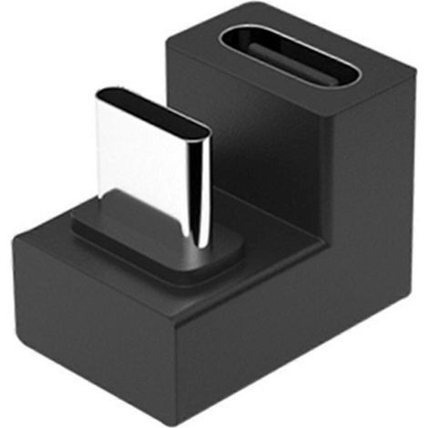 Adaptateur d'Extension USB 3.1 Type-C Mâle à Femelle à Angle Droit/Gauche Haut/Bas (1/4)