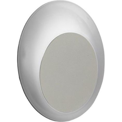 Applique 17x5 cm SHELL in alluminio Silver (1/3)