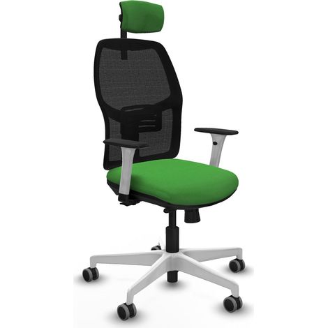 Silla de oficina piqueras y crespo alfera negro tela ajustable (1/2)