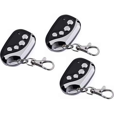 3 Télécommande Universelle Copieuse AZ Remote - Idéal pour Portail, Garage, Alarme et Lumière en Une Seule Télécommande - Signal 433.92 MHz (1/4)