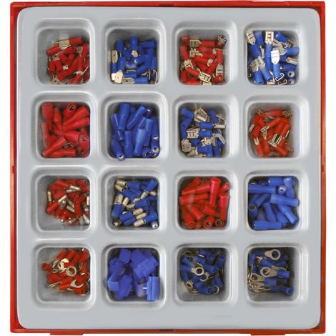 Jeu de cosses 299pcs + Tray 16 compartiments MW Tools TTD02T299 (1/2)
