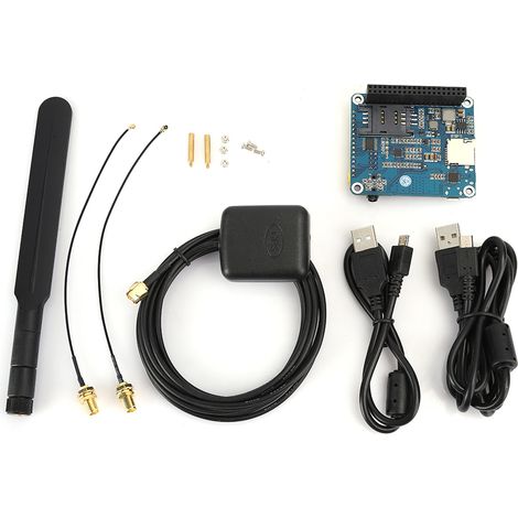 LTE-Erweiterungsmodul Cat-1/3G/2G und GNSS SIM7600E für Raspberry Pi (1/5)