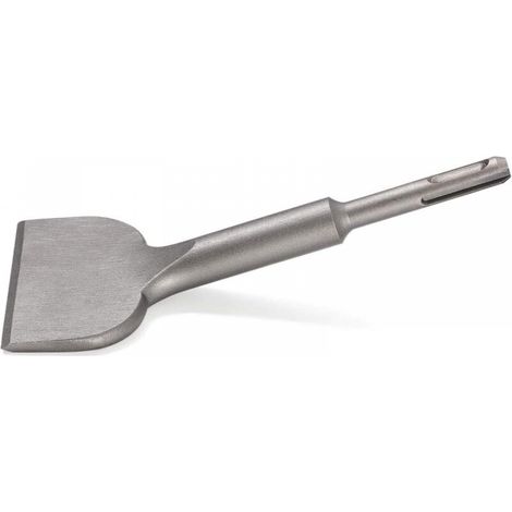 Burin SDS PLUS Carrelage, Ciseau à Carrelage 180mm x 75mm Haute Qualité Nouvellement Améliorés, Burin pour Carreleur, Ciseau à Tuiles Courbé Ciselé pour Céramique et Carreaux de Sol (1/5)
