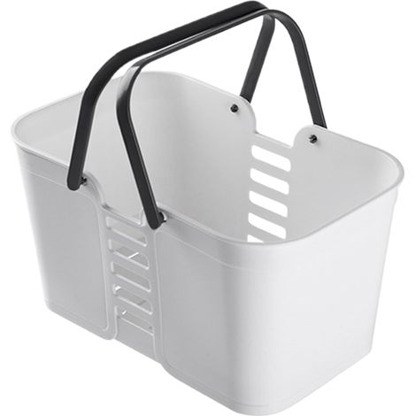 Organisateur De Douche Portable Grande Capacité Drainage Portable Organisateur Produits Nettoyage Pour Maison Salle De Bain Douche Gym Piscine Plage Camping Rangement Nécessités Accessoires (1/5)