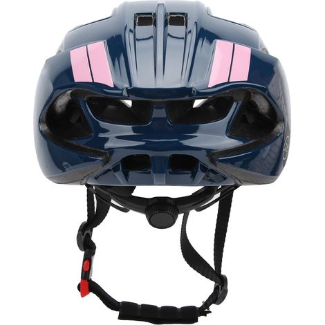 RNOX Motorradhelm mit Doppelschnalle, Nylongewebe, verstellbar, leicht, universell einsetzbar, Dunkelblau (1/5)