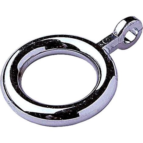 Vorhangring mit Haken 16 mm Chrom 1600401