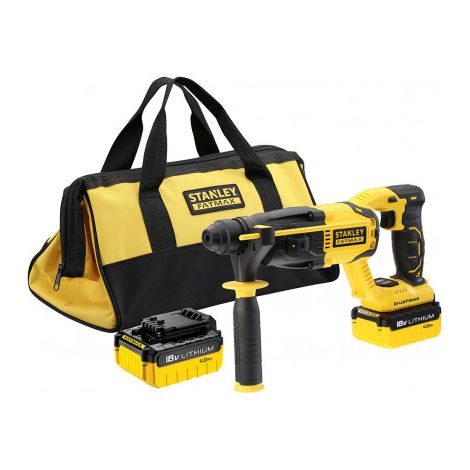 STANLEY martillo sds-plus stanley v20-li 2x4,0h sfmch900m22-qw (1/5)