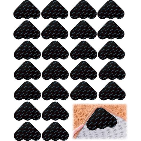 24x Antirutschmatte für Teppich, wiederwaschbare Teppichunterlage (1/5)