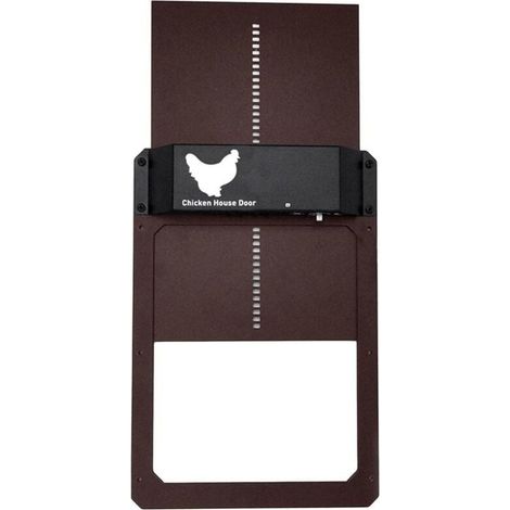 Ouvre-porte automatique pour poulailler avec capteur de lumière Fournitures pour animaux Fournitures pour volailles de basse-cour (1/4)