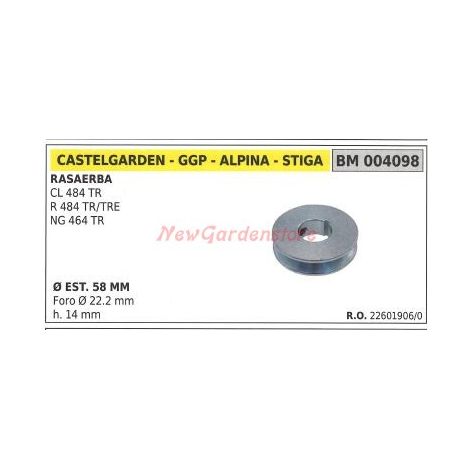 Puleggia per rasaerba tosaerba tagliaerba CL 484TR R 484 TR/TRE GGP 004098