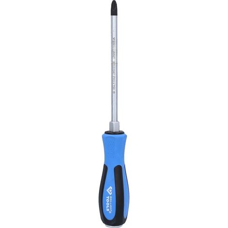 Brilliant Tools Schraubendreher Kreuzschlitz mit Schlagkappe, PH3 x 150 mm (1/5)