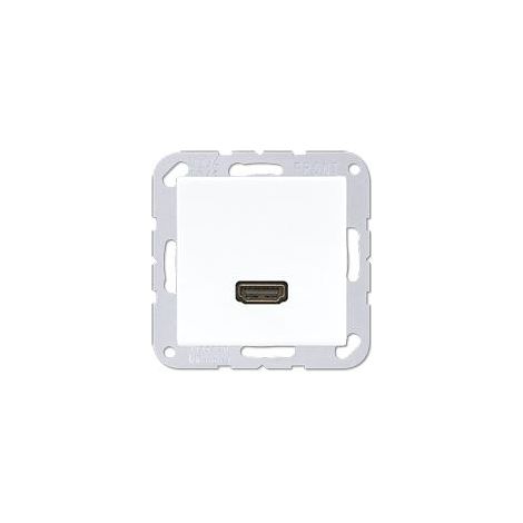 Jung HDMI, termoplastico, serie AS/A, bianco alpino MA A 1112 WW