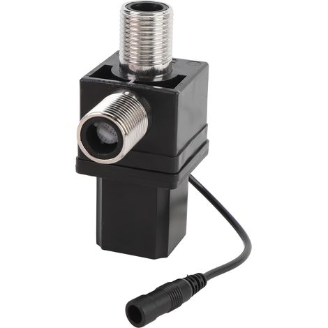 Électrovanne impulsion électrique plastique acier inox G1/2 pouces robinet automatique sanitaire irrigation économie eau (1/5)