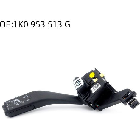 Applicable au commutateur combiné Volkswagen, régulateur de vitesse, commutateur de clignotants, commutateur de clignotants 1K0953513G (1/5)