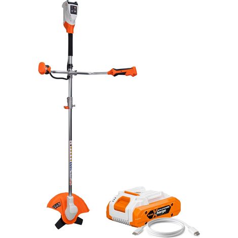 Débroussailleuse Sans Fil RURIS 3024e 20V Brushless - Fil 300 mm, Lame 255 mm - Avec Batterie ALFA UP 4Ah (1/5)