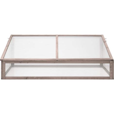 vidaXL Serra Grigia 110x56x39 cm Legno di Abete