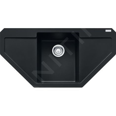 Franke Maris - Évier en Fragranite MRG 612 E, 960x500 mm, noir mat 114.0637.572 (1/3)