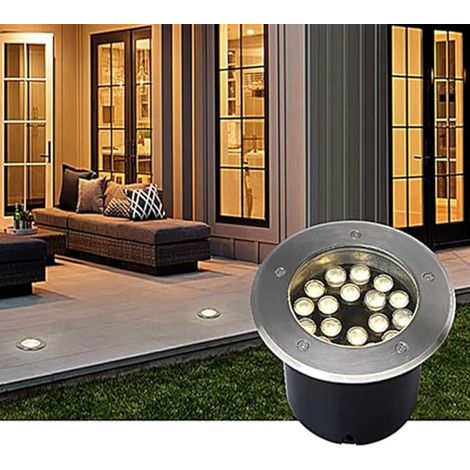 Lampes encastrées extérieur Lampadaire aménagement paysager LED encastré (1/5)