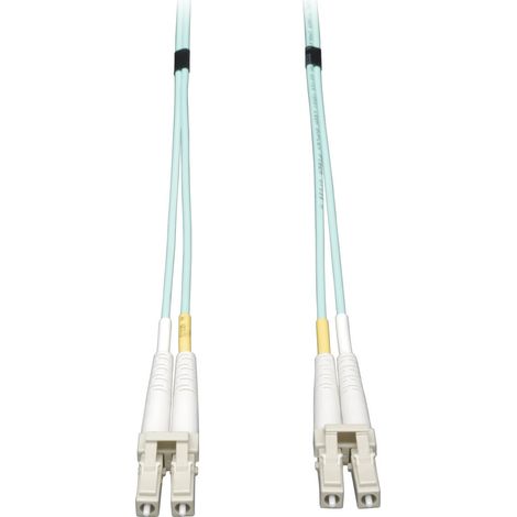 EATON Tripp Lite N820-03M câble de fibre optique 3 m OM3 LC Bleu - Câbles de fibre optique (3 m, OM3, LC, LC, Male connector / Male connector, Bleu) (N820-03M)