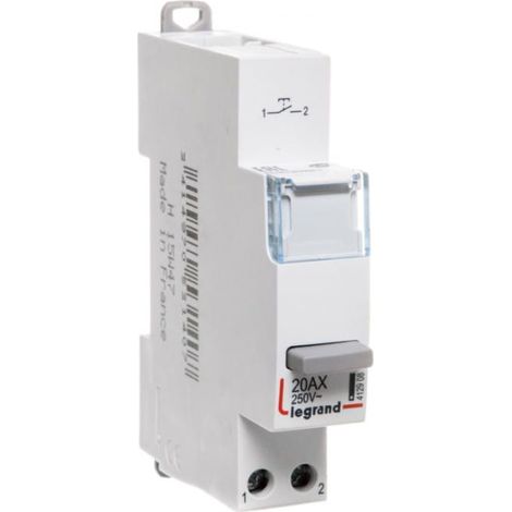 Interruttore modulare monostabile 1Z 20A 250V AC LP401 412908