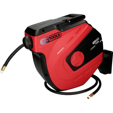 KS TOOLS TOOLS avvolgitubo per aria e acqua - Parete - 15m - 1/4 di pollice - 515.3440 (1/4)