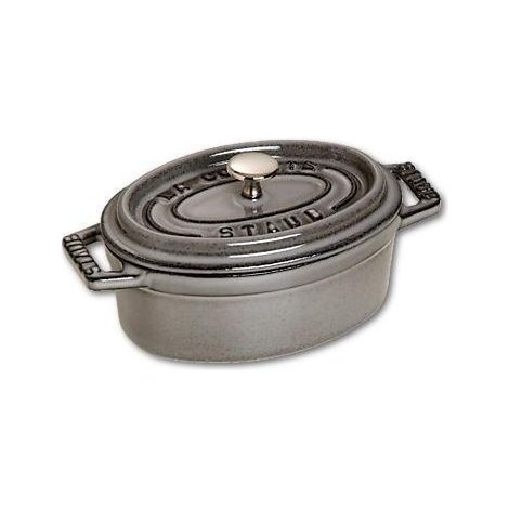 Staub Cocotte Mini Ovale Gris Graphite 11 cm (1/2)