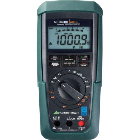 Gossen Metrawatt METRAHIT AM TECH + GH Hand-Multimeter kalibriert (DAkkS-akkreditiertes Labor) digit