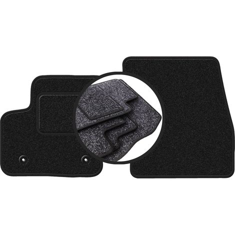 Alfombrillas de terciopelo para Ford Transit Connect furgoneta (2013-2017) antracita (1/5)