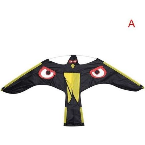 Cerf-Volant Anti-Oiseaux - Épouvantail à oiseaux extensible - Dragon faucon volant - pour oiseaux pour jardin et ferme H223 (1/5)