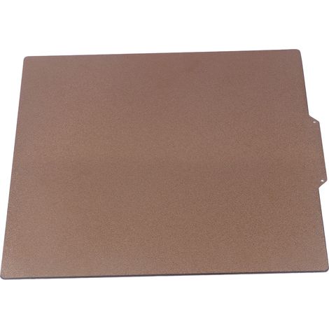 Doppelseitige PEI-Magnetfederstahl-Bauplatte 300x300mm für Anet E12, pulverbeschichtetes flexibles Druckbett, 3D-Klebefläche (1/5)