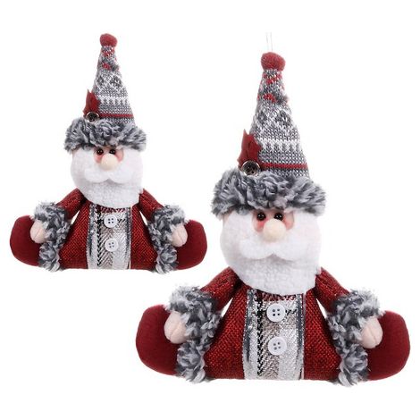 Weihnachtsmann 19 cm zum Aufhängen