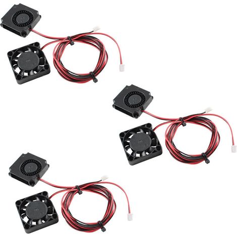ventilateurs d'extrudeuse 4010 DC 24V et 3 ventilateurs turbo DC 24V pour imprimantes 3D Creality Ender 3 / Ender 3 Pro (1/5)