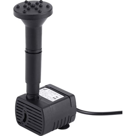 Pompe à eau à énergie solaire, Kit de panneau de pompe à eau de fontaine à efficacité solaire pour piscine de fontaine, décoration de jardin, aquarium (1/5)