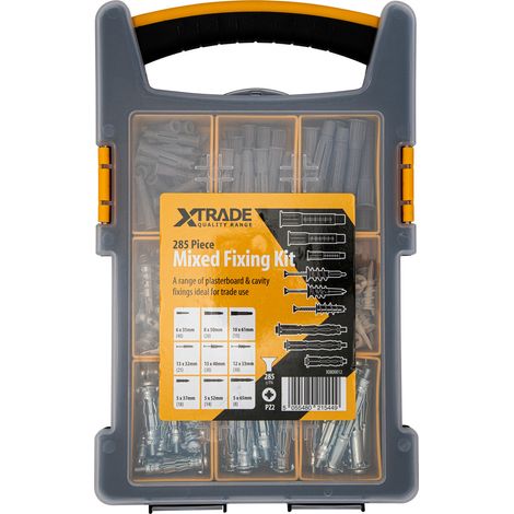 XTrade X0800012 Mixed PZ2 Fixing Kit (Pack of 285) (1/5)