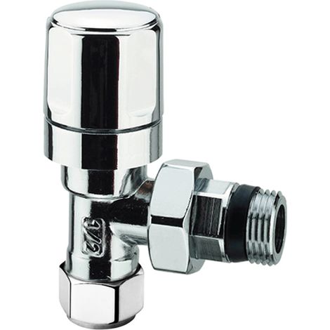 VALVOLA TERMOSTATIZZABILE CROMATA ATTACCO SQUADRO 1/2"  VALVOLA   ARTECLIMA S.R.L.
