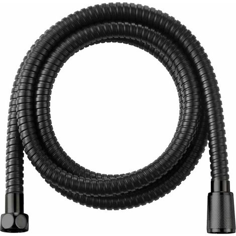 Flexo de Ducha Acero Inoxidable Negro Mate 1.750 mm – Ref. B-55123