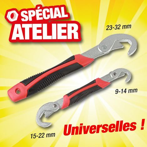 Set de 2 Clés universelles du 9 mm au 32 mm (1/3)
