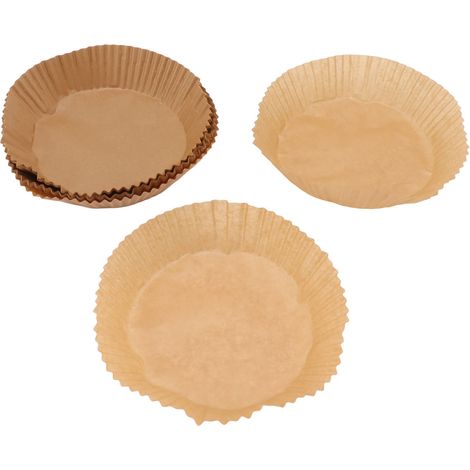 Lot 100 linettes jetables pour friteuse 16cm, papier cuisson anti-huile et imperméable, résistant à la chaleur, accessoires friteuse (1/5)