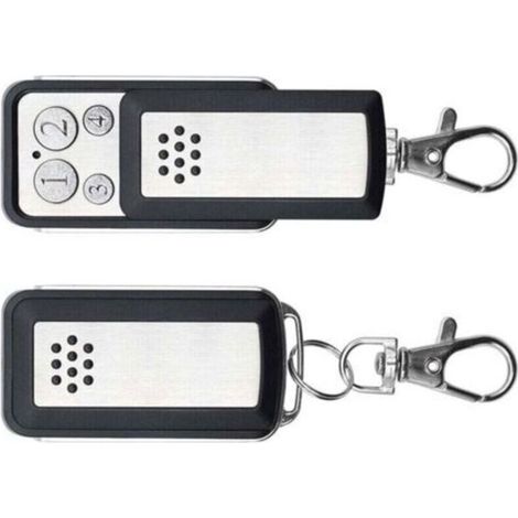 Telecommande Portail, 2 Pièces Télécommandes de Garage 433,92 MHz, Bip Portail Universelle pour 114253 104257 104251, Compatible avec A-vid-sen, Ex-tel, T-hom-Son, 4 Boutons (1/5)