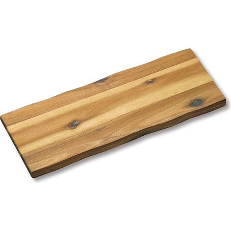 Planche à découper en bois d'acacia - Marron - L 38 x l 14,5 x H 1,50 cm - Livraison gratuite
