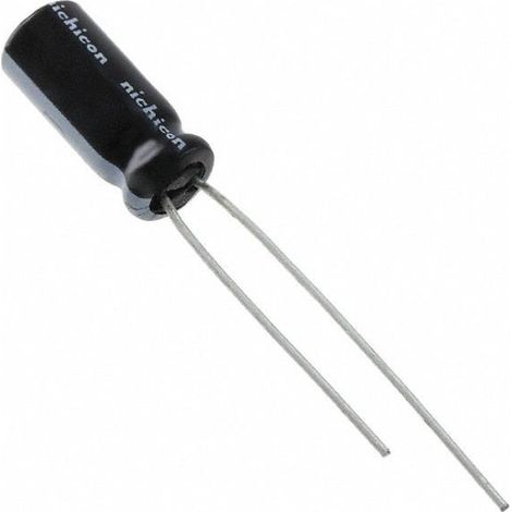 Condensador Electrolitico 33uF 63Vdc Medidas 6x11mm Radial