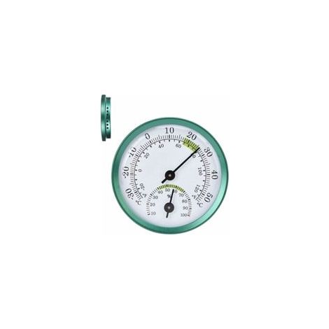 Innen-/Außenthermometer, Wand- oder Oberflächentemperaturmonitor, dekorativer Wandtemperaturmonitor für Pools und Innenräume 5813 mm - Crezuo