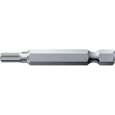 Punta Semi Rigida Per Vite 6 Presa Femmina 1/4 '' 50 Millimetri Lungo. Total, Costa S / Appartamento: 3,0 Mm Di Lunghezza. Totale 50 Millimetri