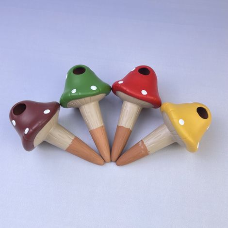 SHINING HOUSE 4 Pièces Goutteur Auto Arrosage Jardinière Insert Abreuvoir De Jardin Abreuvoir Automatique Ampoules D'Intérieur Outils d'argile pour Plantes D'Intérieur D'Arrosage en Forme