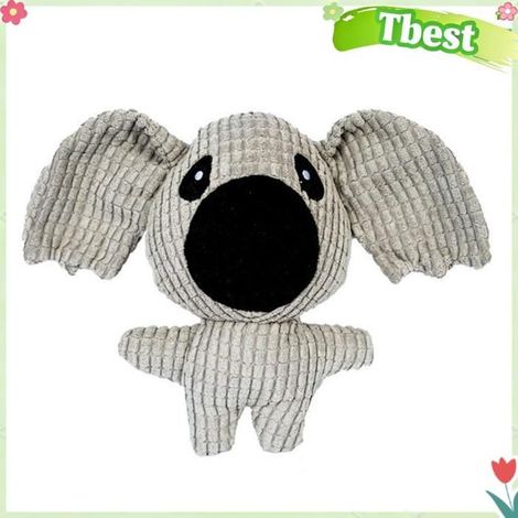 Tbest jouets en peluche pour animaux de compagnie Jouets en peluche pour chien, résistant aux animalerie jouet Koala gris (1/5)